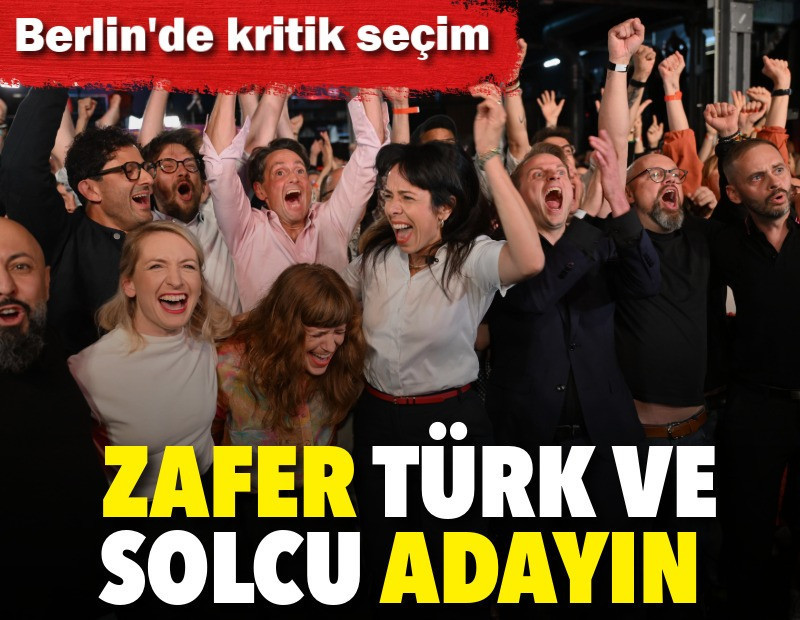 Berlin'de kritik seçim. Zafer Türk ve solcu aday Elif Eralp'in oldu