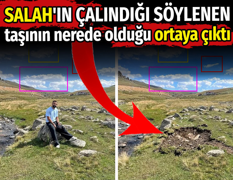 Salah'ın çalındığı söylenen taşının nerede olduğu ortaya çıktı