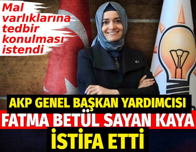 Fatma Betül Sayan Kaya AKP'deki görevlerinden istifa etti