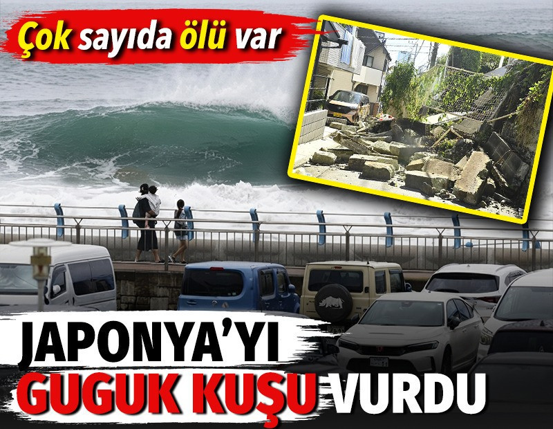 Japonya'yı Guguk Kuşu vurdu. Çok sayıda ölü var