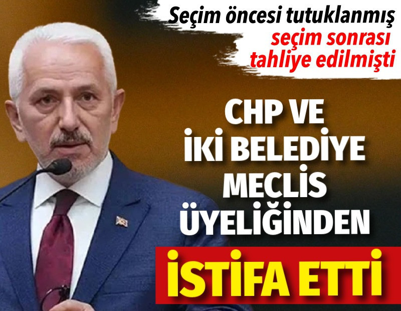 Ekrem Baki CHP ve iki belediye meclis üyeliğinden istifa etti
