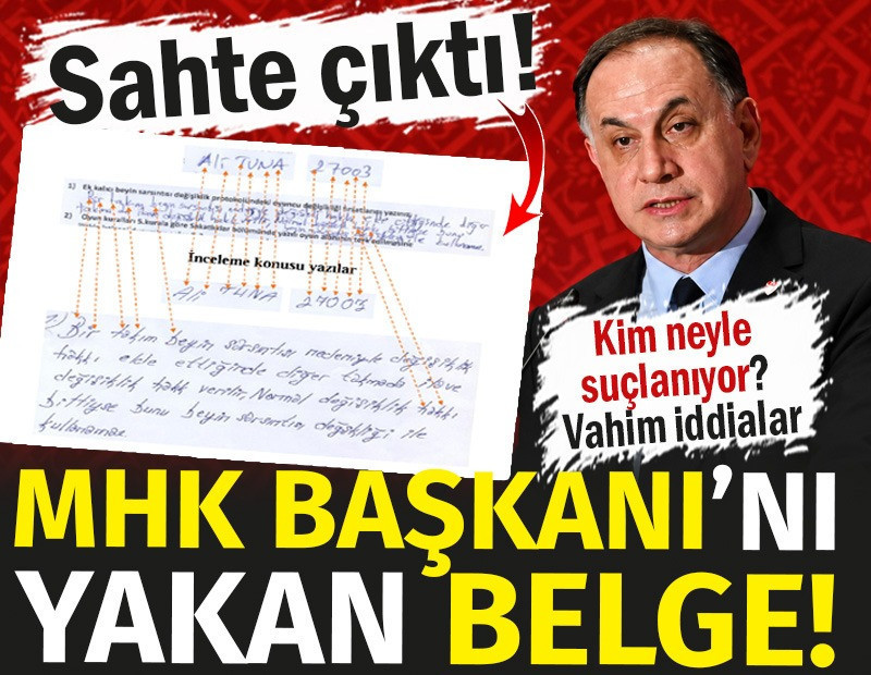 MHK Başkanı Ferhat Gündoğdu'yu yakan sahte belge: Kim, neyle suçlanıyor?