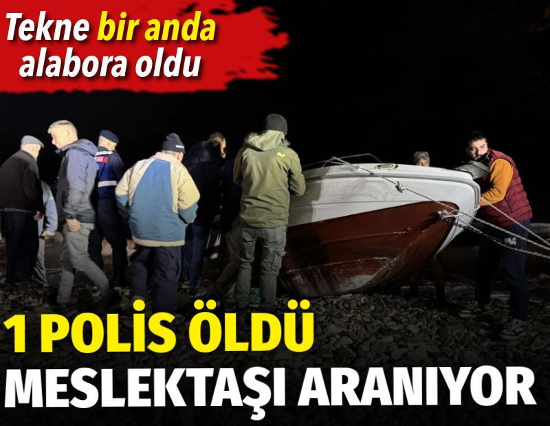 Sinop'ta denizde can pazarı: 1 polis hayatını kaybetti, kayıp meslektaşı aranıyor