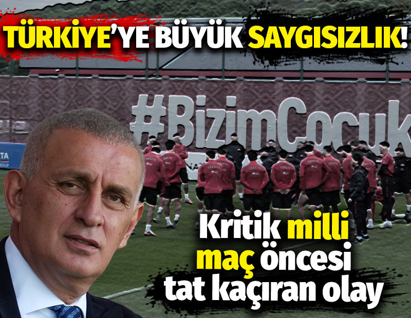 Belçika'da Türkiye'ye büyük saygısızlık: Milli maç öncesi tat kaçıran olay