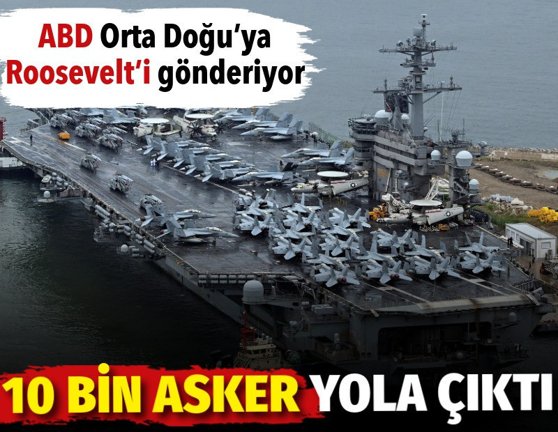 ABD Orta Doğu’ya gönderiyor. 10 bin asker yola çıktı