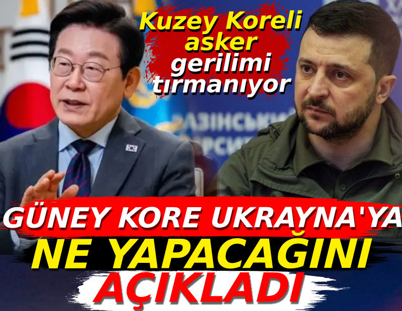 Güney Kore Ukrayna'ya ne yapacağını açıkladı. Kuzey Koreli asker gerilimi tırmanıyor