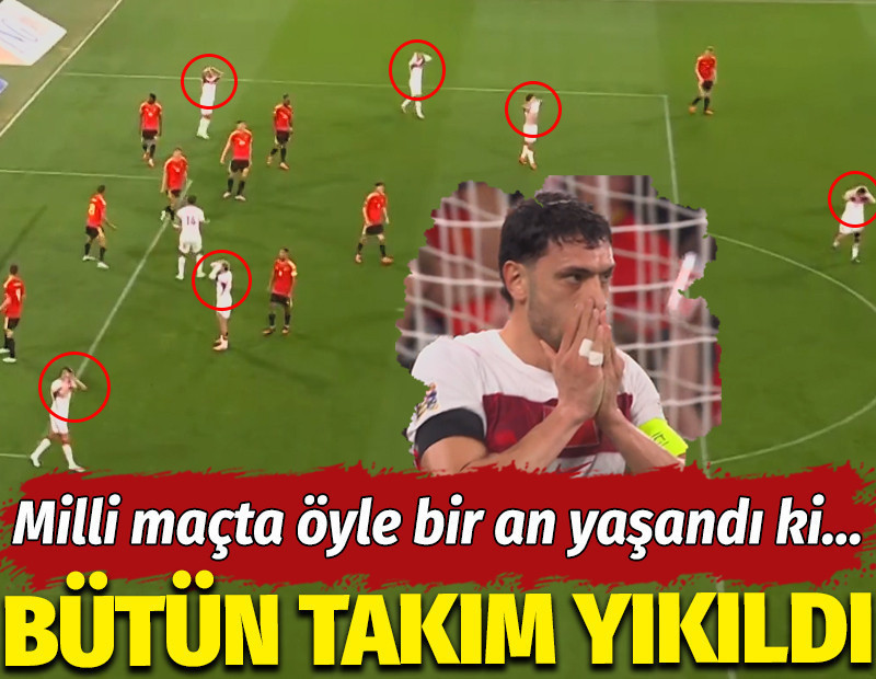 Merih Demiral öyle bir gol kaçırdı ki: Bütün takım yıkıldı