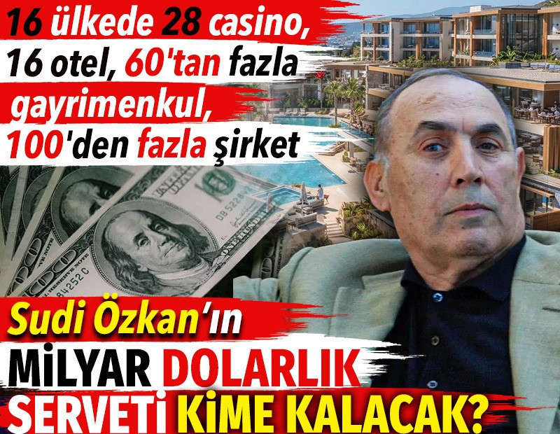 Sudi Özkan'ın milyar dolarlık serveti kime kalacak?