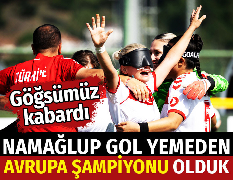Helal olsun size: Namağlup, gol yemeden Avrupa şampiyonu olduk