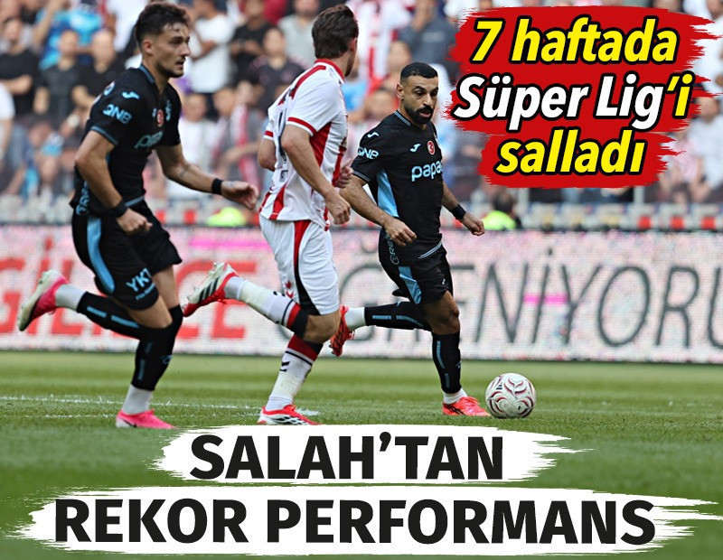 Mohamed Salah'tan rekor performans. 7 haftada Süper Lig'i salladı