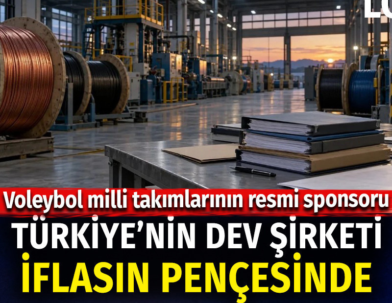 Türkiye’nin dev şirketi iflasın pençesinde! Voleybol Milli Takımları'nın resmi sponsoru