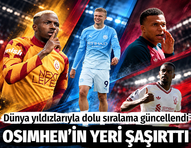 Şampiyonlar Ligi'nin en değerli santrforları listesi yenilendi: Osimhen'in yeri şaşırttı
