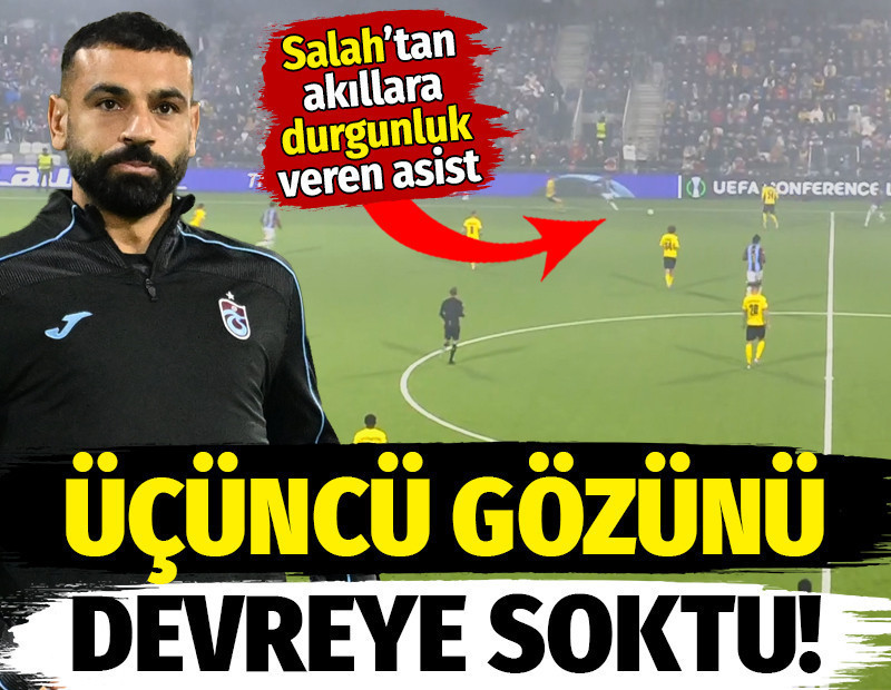 Salah UEFA Konferans Ligi'nde de hesabı açtı. 10 maçta rekor gol katkısı