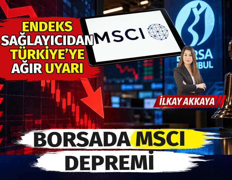 Borsada MSCI depremi