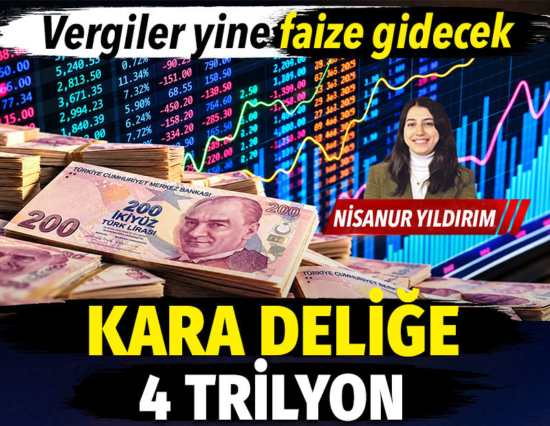 Bütçe faize çalışacak, dar gelirli vatandaş vergiye boğulacak... 2027’de faize 4 trilyon gidecek