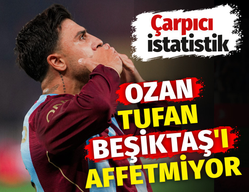 Ozan Tufan Beşiktaş'ı affetmiyor. Yine golünü attı