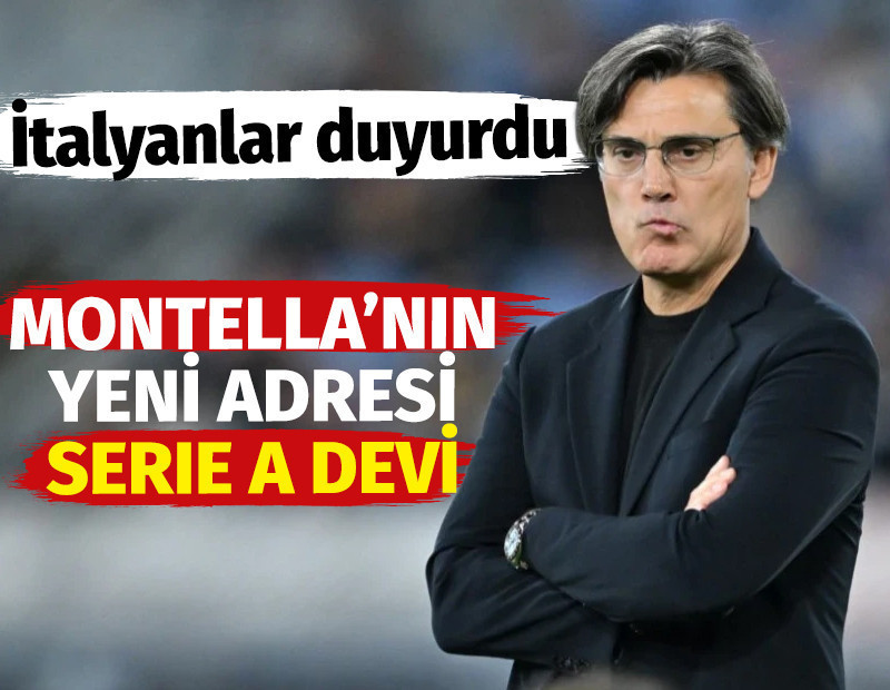 İtalyanlar Montella'nın yeni takımını duyurdu. Serie A devinin başına geçiyor