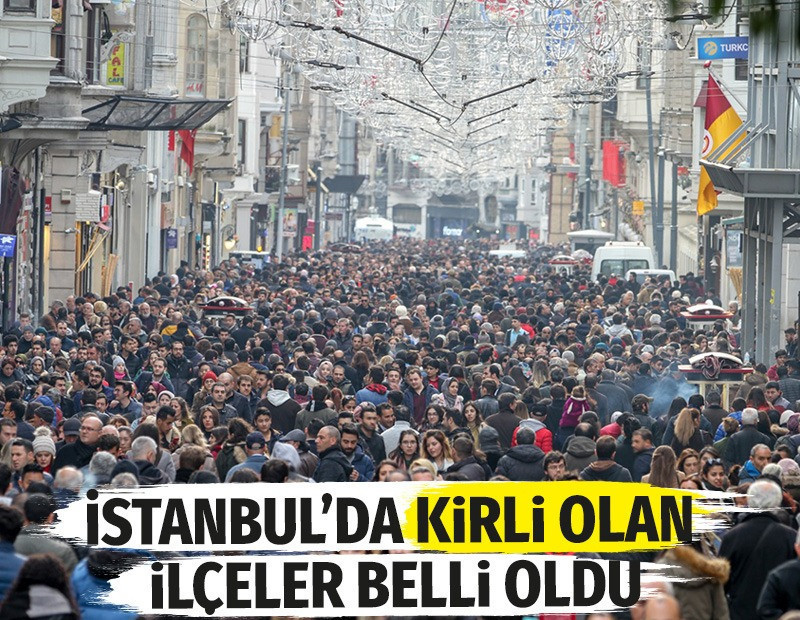 İstanbul’da kirli ilçeler belli oldu. Her gün tekrar yaşanıyor