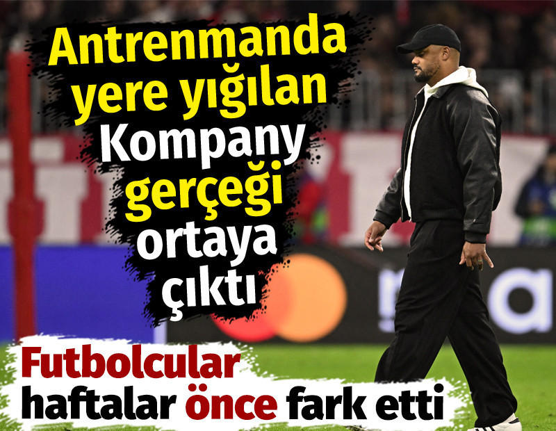 Antrenmanda bayılan Kompany gerçeği ortaya çıktı: Futbolcular haftalar önce fark etmiş