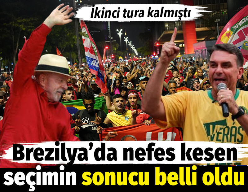 Brezilya'da nefes kesen seçimin sonucu belli oldu