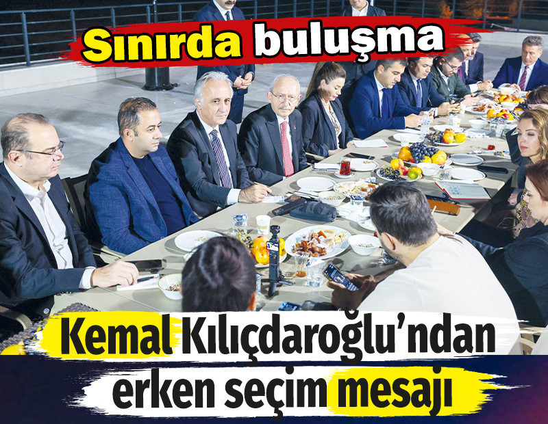 CHP Genel Başkanı Kemal Kılıçdaroğlu’ndan 'erken seçim' açıklaması: Biz varız