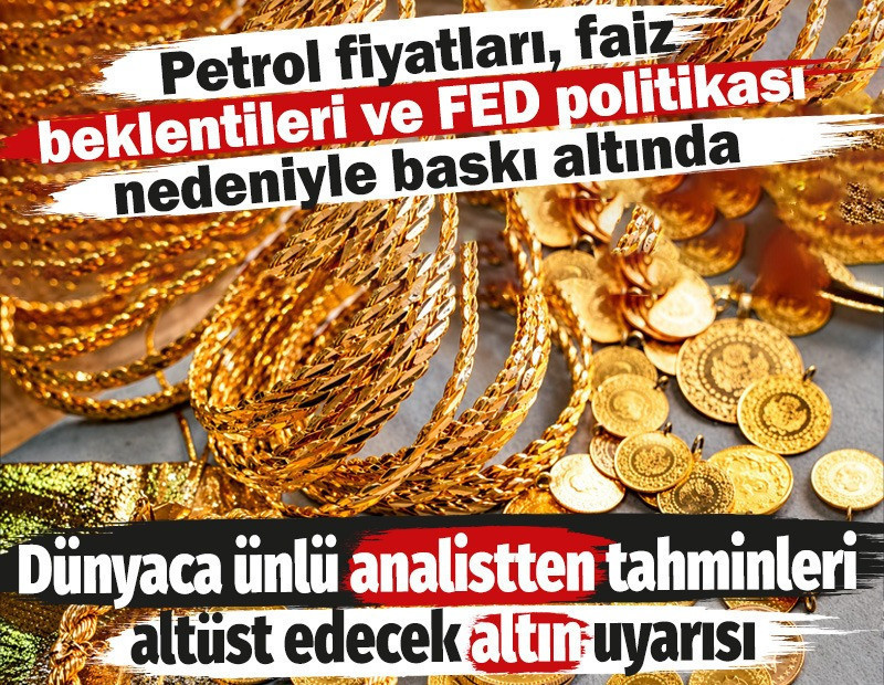 Dünyaca ünlü analistten tahminleri altüst edecek altın uyarısı