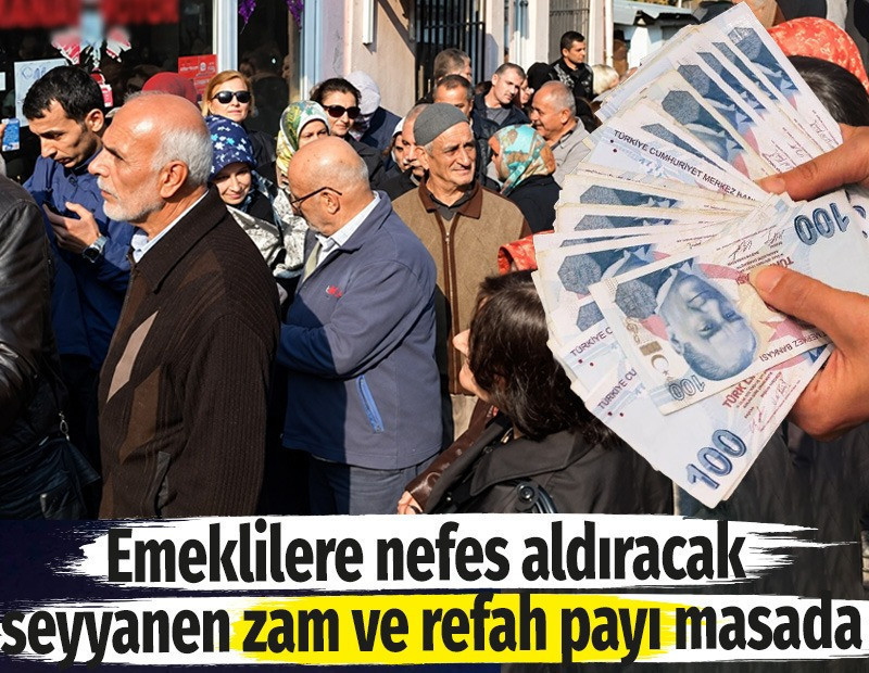 Emeklilere nefes aldıracak seyyanen zam ve refah payı masada. Erdoğan emekli maaşı açıklaması yapmıştı