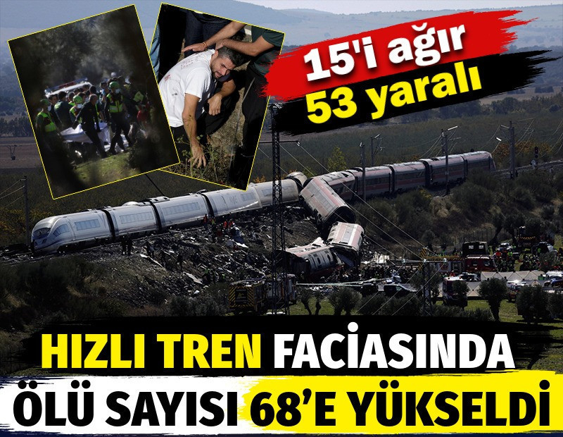 İspanya'da iki yüksek hızlı tren çarpıştı. 68 kişi hayatını kaybetti