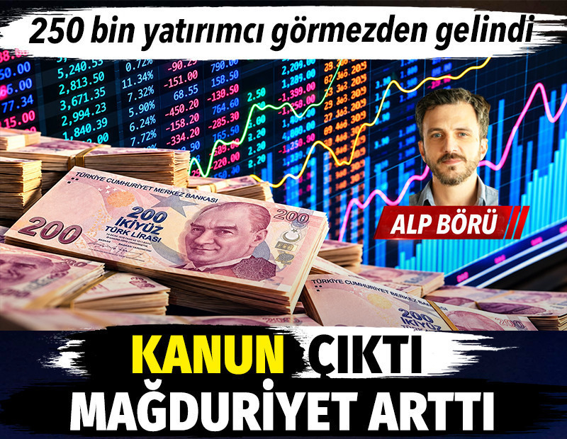 Kanun çıktı mağduriyet arttı. PBLK statüsündeki 250 bin yatırımcı görmezden gelindi