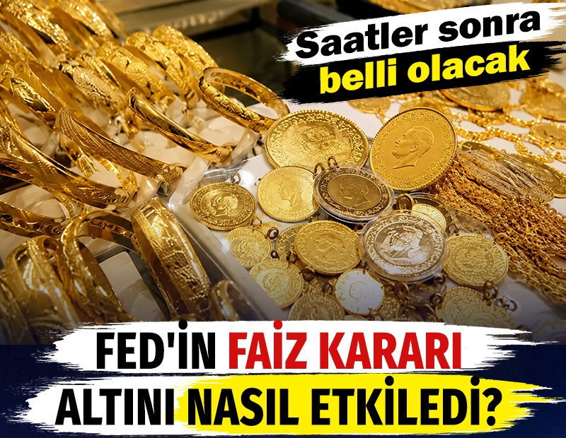 Fed'in faiz kararı altını nasıl etkiledi? Saatler sonra belli olacak
