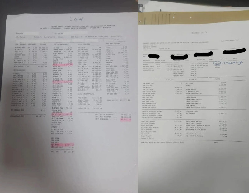 Cemil Tugay'la grevdeki işçiler arasında bordro savaşı - Resim : 1