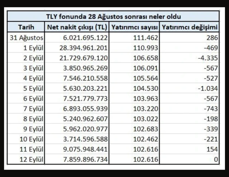 Fonların patlamasından günler önce Tera fonundan çıkanlar kim? Hem de temerrüt öncesi - Resim : 1