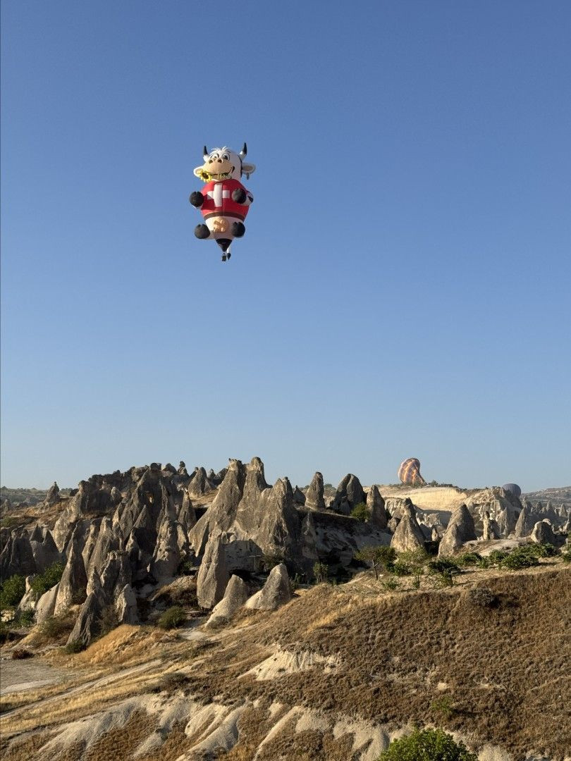 Kapadokya'da figürlü balonlar enfes görüntüler oluşturdu - Resim: 27