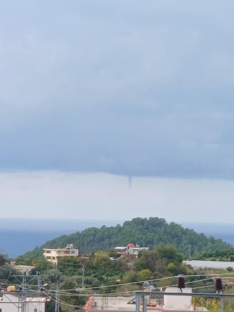 Alanya'da denizde hortum çıktı - Resim : 1