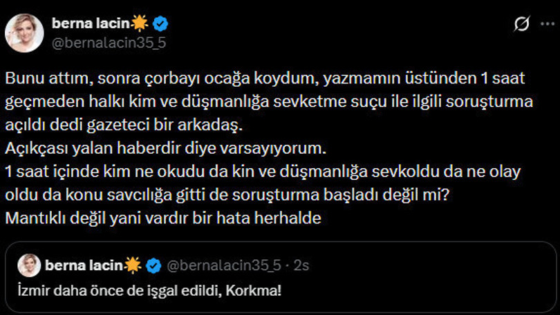 Berna Laçin hakkındaki soruşturmaya yeni açıklama yaptı - Resim : 5