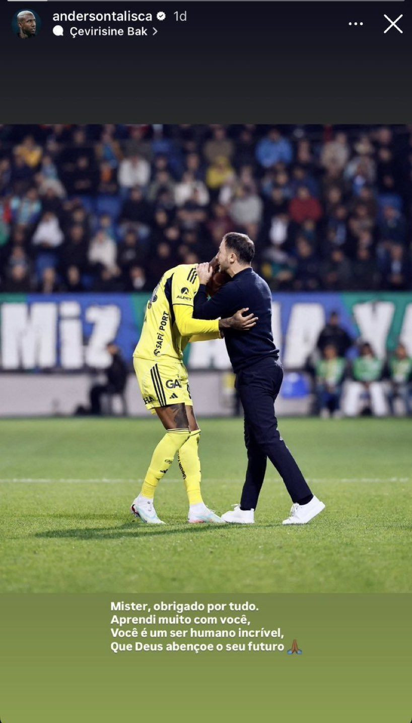 Fenerbahçeli futbolculardan Tedesco paylaşımları: 'Patron' - Resim: 2