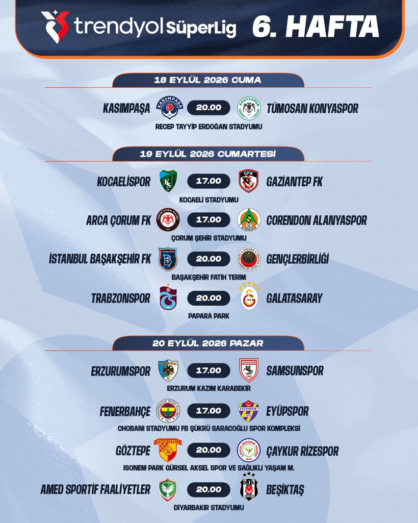 Trabzonspor-Galatasaray derbisinin tarihi belli oldu - Resim : 2