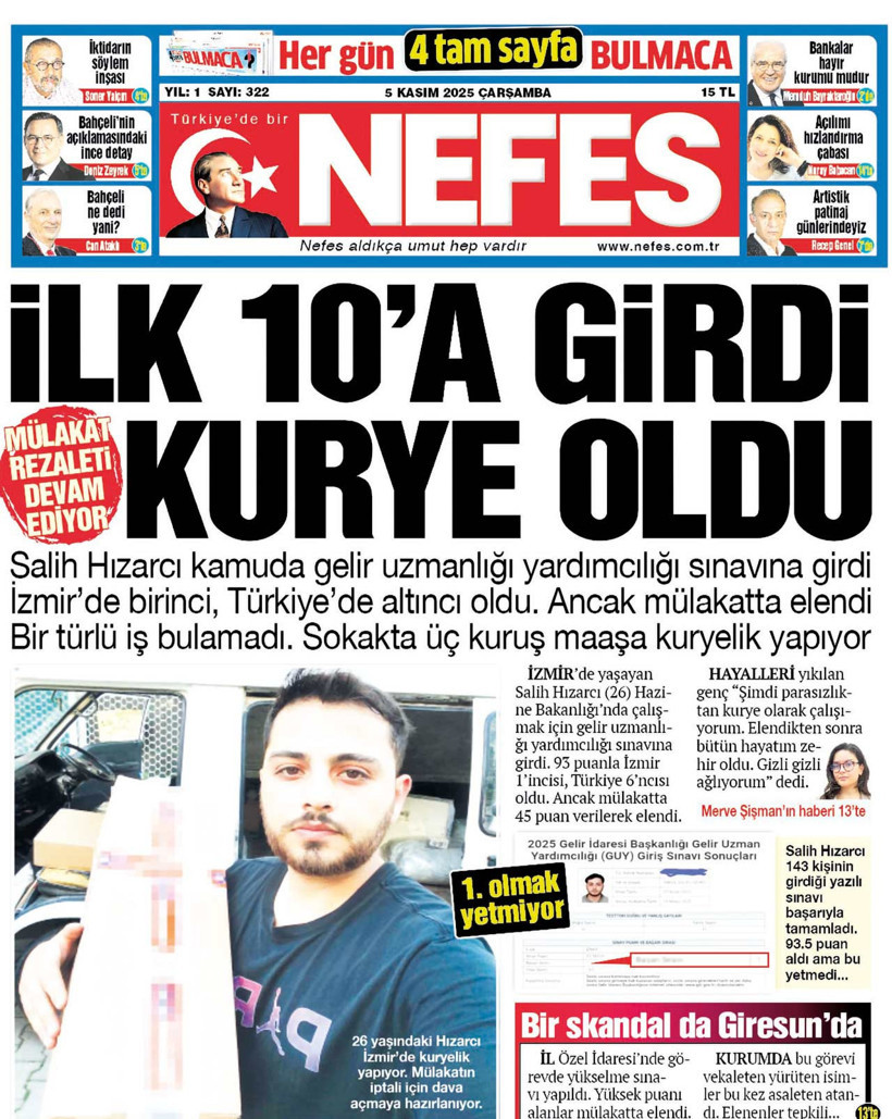 Mülakat mağduru genç belediyede işe başladı - Resim : 1