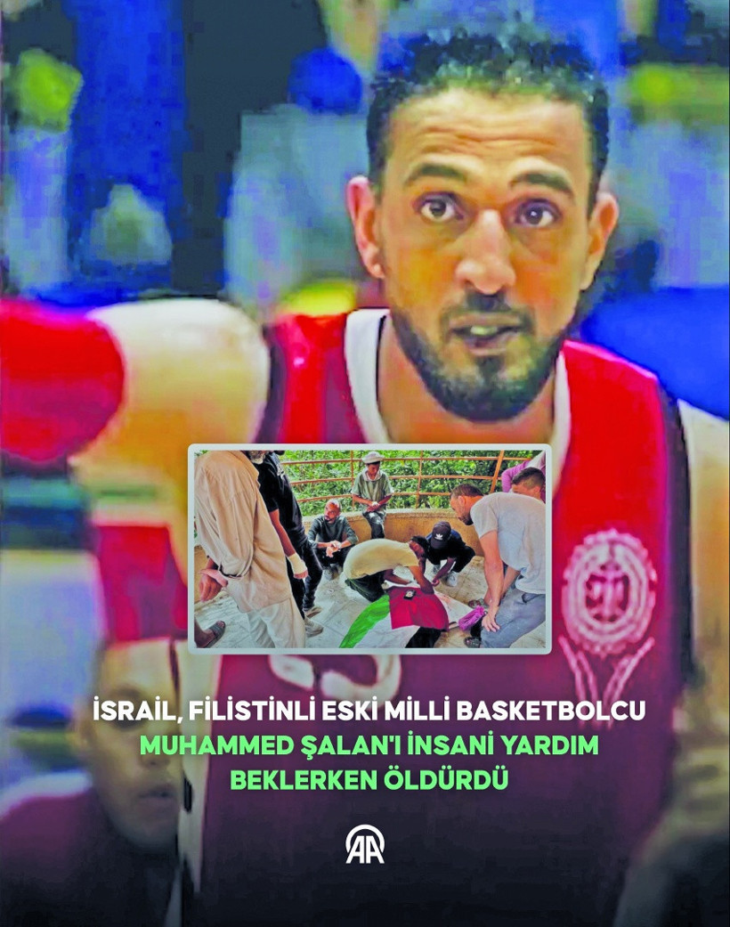 İsrail, Filistinli milli basketbolcuyu katletti - Resim : 1
