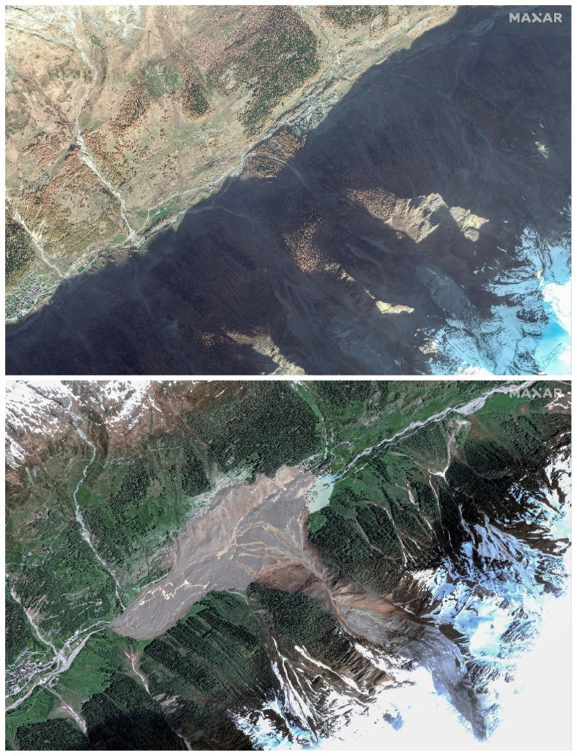 Bir köy böyle yok oldu: Uydu görüntüleri ortaya çıktı - Resim : 1