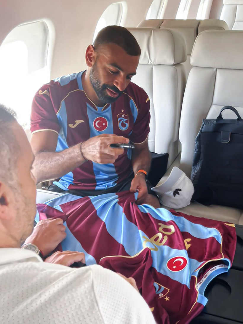 Trabzonspor’un yeni transferi Mohamed Salah, İstanbul'da: Forma numarasını değiştirdi - Resim : 1