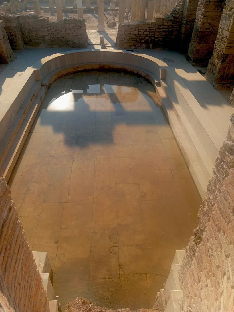 Tarihi Roma hamamı 1900 yıl sonra suyla buluştu - Resim : 2