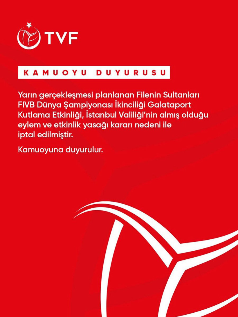 Valiliğin CHP yasağı Filenin Sultanları’nı vurdu - Resim : 1