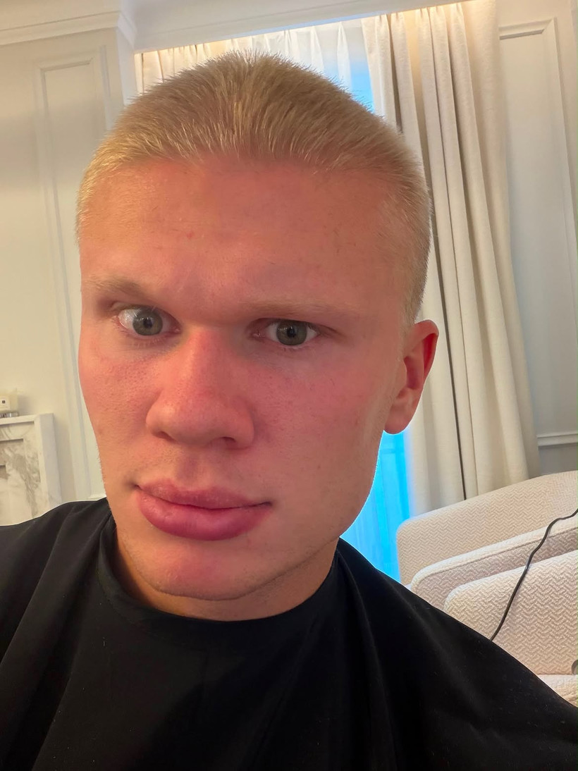 Erling Haaland, Viking tarzı saç modeline veda etti - Resim : 1