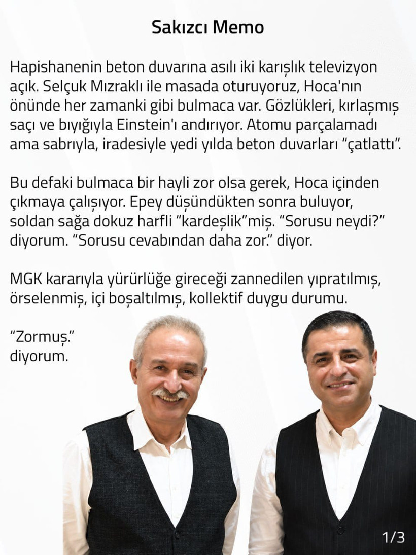 Selahattin Demirtaş salı günü tahliye olacak belediye başkanını açıkladı - Resim : 4