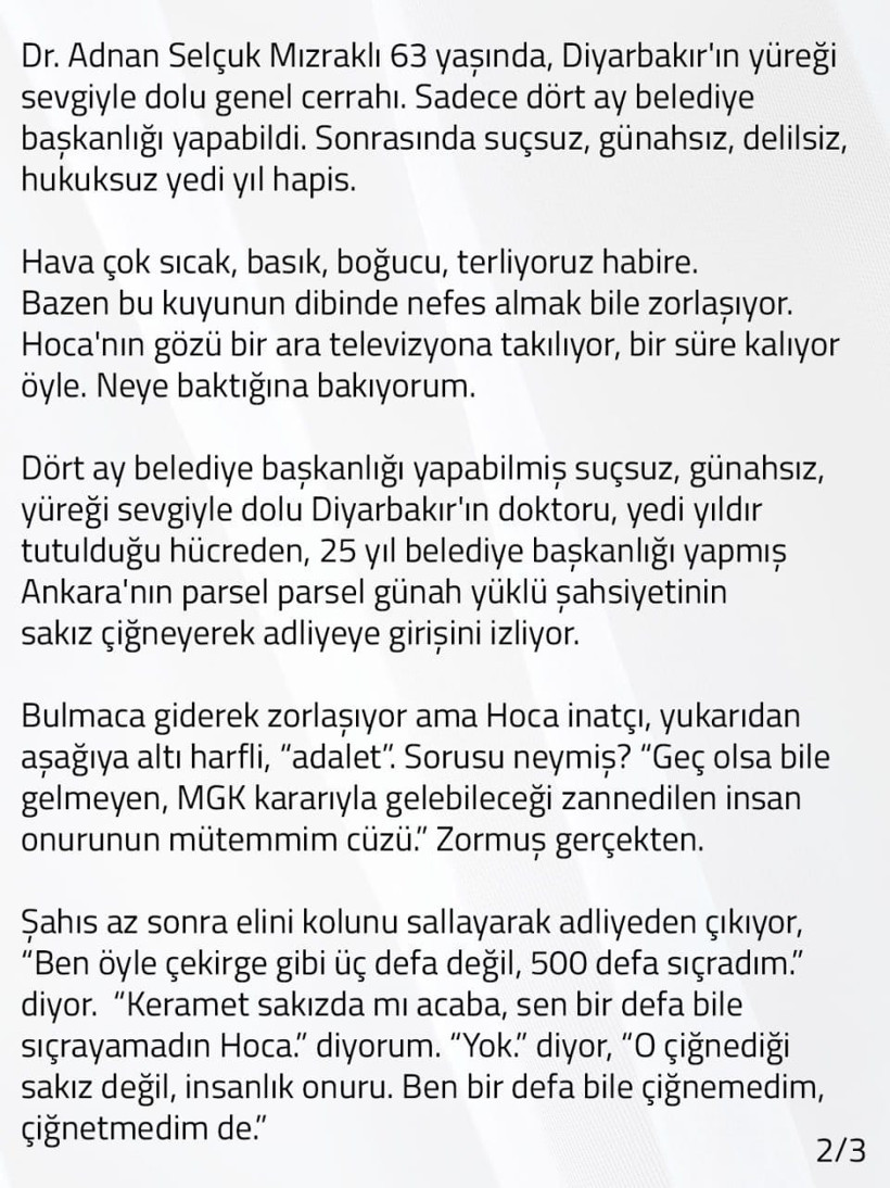 Selahattin Demirtaş salı günü tahliye olacak belediye başkanını açıkladı - Resim : 5