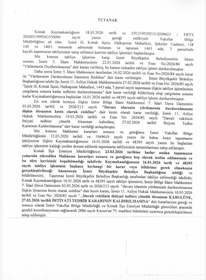 Cemil Tugay'dan Meslek Fabrikası için tahliye emrine tepki: Yapmayın, etmeyin - Resim : 2