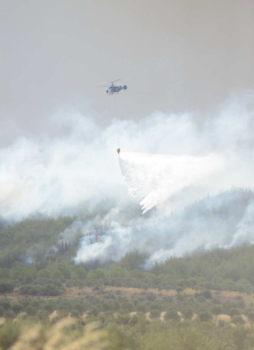 Çanakkale alev alev: Köyler boşaltıldı - Resim: 14