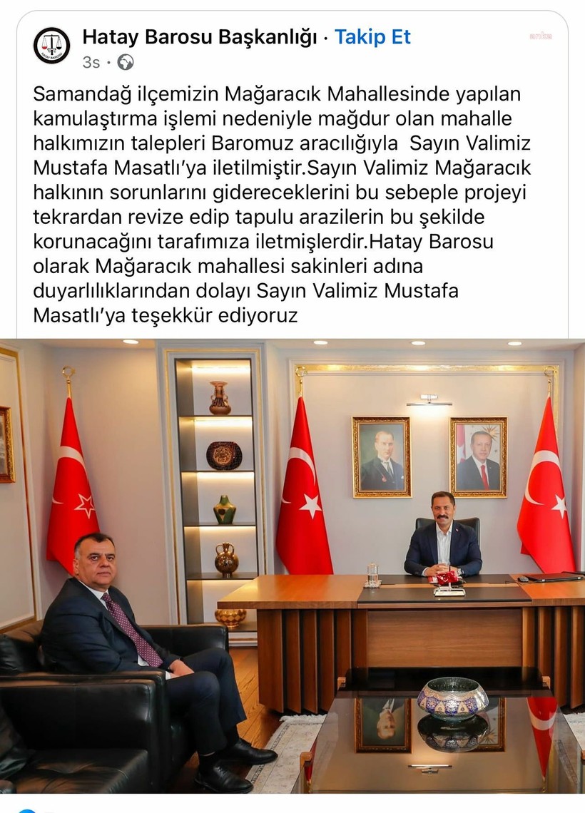 Samandağ'da kamulaştırma krizi: Mahalleliye müdahale - Resim : 1