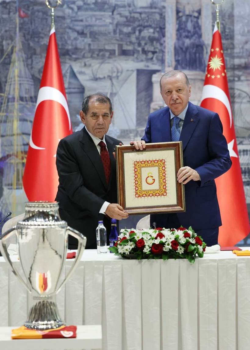 Cumhurbaşkanı Erdoğan, şampiyon Galatasaray'ı kabul etti - Resim: 16